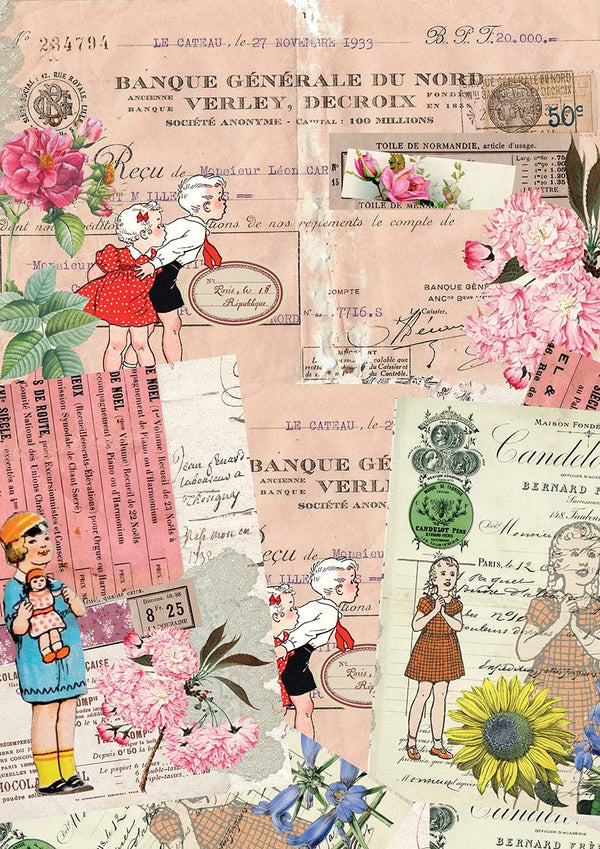 Junkjournal No. １８１ Junkjournal No. 181 Junk Journal Cutouts: Vintage Designs