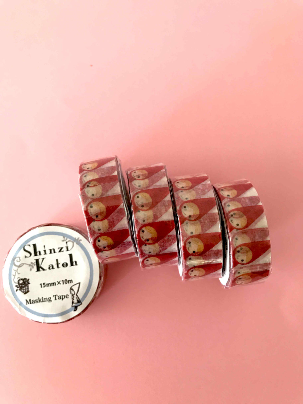 Shinzi Katoh Red Riding Hood washi tape micmoc.com Mic Moc Curated Emporium