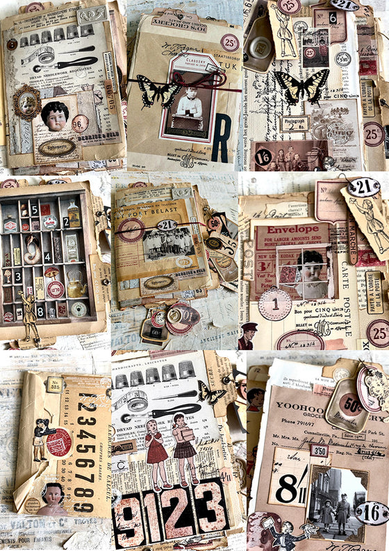 Junk Journal Tour by Jennifer M (using Mic Moc Stationery)