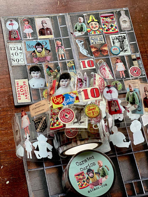 Premium PET (UV) Tape 30MM - 'Curated Curios' from micmoc.com at Mic Moc