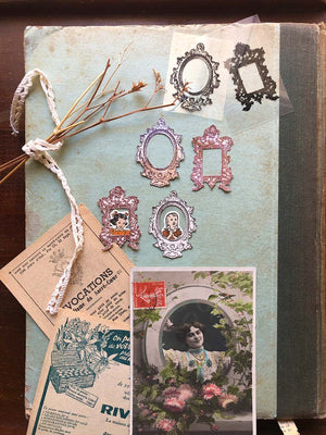  ‘Antique Le Grand Oval’ Frame Stamp from micmoc.com at Mic Moc