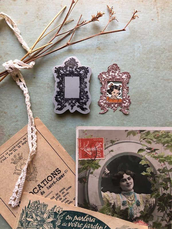 ‘Antique Rectangulaire’ Frame Stamp from micmoc.com at Mic Moc