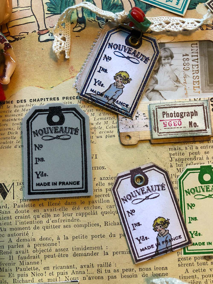 Antiquated Notions No. 024: Rubber Stamps & Ephemera from  - Mic  Moc