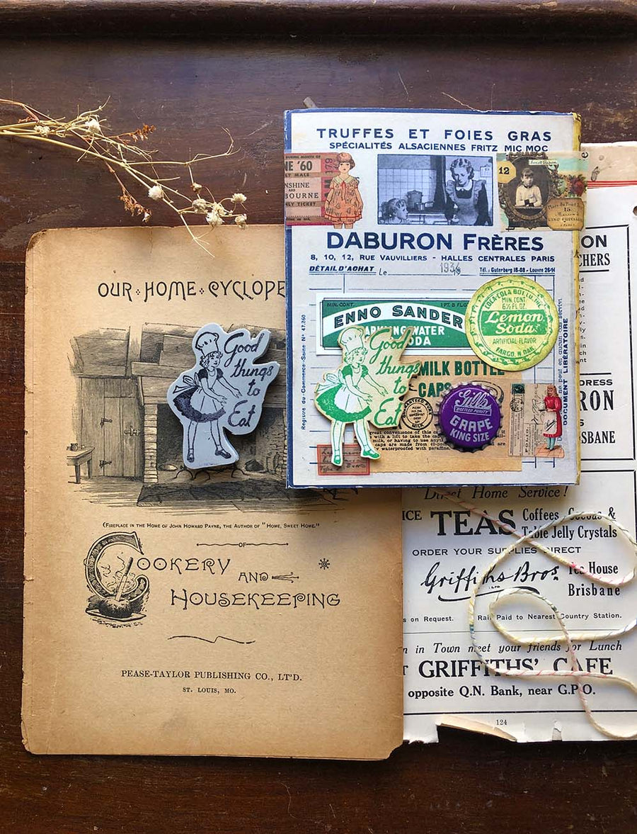 'Good Things To Eat' Rubber Stamp by Mic Moc from micmoc.com