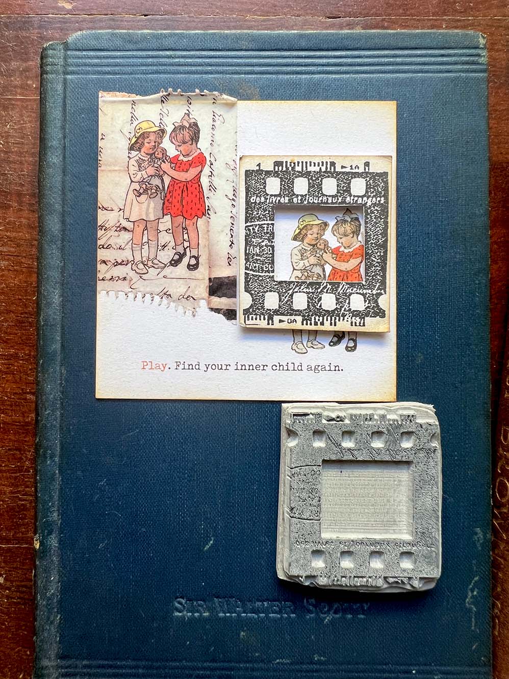 'Grainy Filmstrip' Rubber Stamp by Mic Moc (フィルムストリップ) from micmoc.com