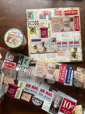 Premium PET (UV) Tape 45MM - 'Lost & Found Mail' - Mic Moc