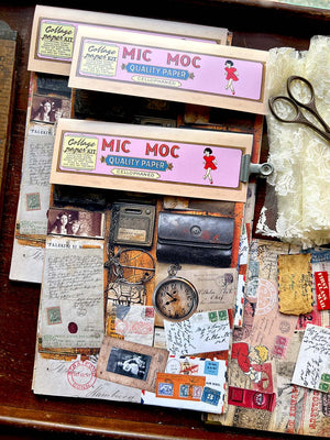 Collage Paper Kit: ‘Postal Odyssey' (Bonus Pack Kit)