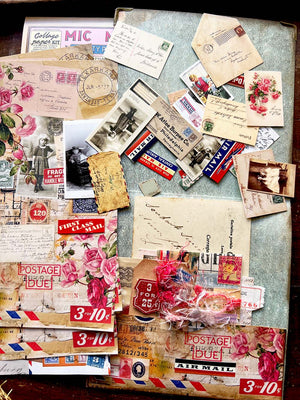 Collage Paper Kit: ‘Postal Odyssey' (Bonus Pack Kit)