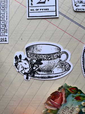 'High Tea' Cling Rubber Stamp by Mic Moc from micmoc.com