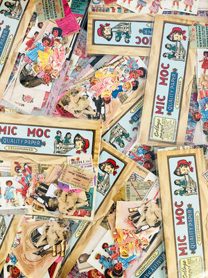 Collage Paper Kit Bonus Pack 'Vintage Society' (コラージュ紙特別版)