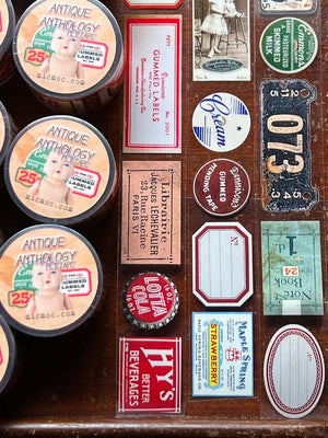 Premium PET (UV) Tape 30MM - 'Antique Anthology' from micmoc.com at Mic Moc