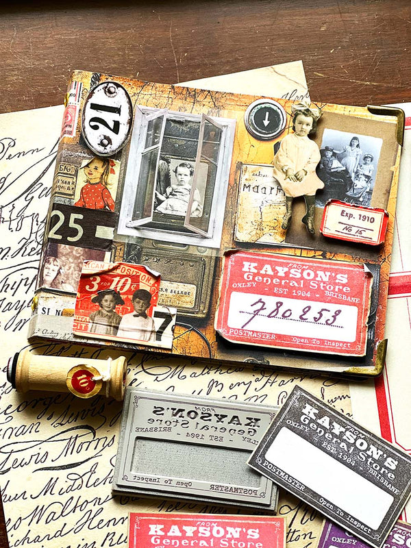 'Kayson's General Store' Rubber Stamp by Mic Moc from micmoc.com