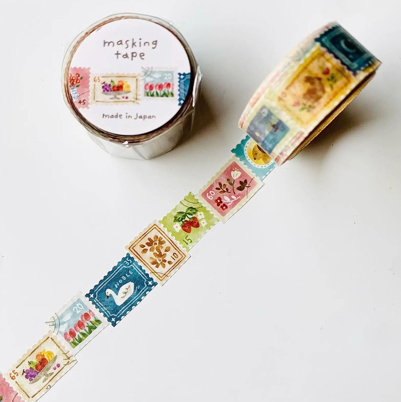 Mind Wave Washi Tape - Postage Stamps (die-cut edge)