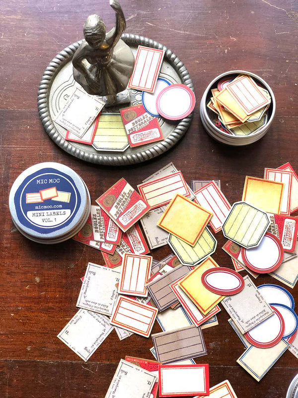 'Mini Labels' Volume 1 (Petit Ephemere) ミニラベル from micmoc.com at Mic Moc
