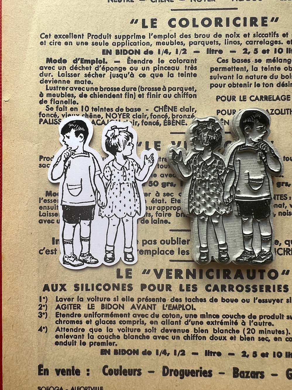 'My Happy Days' Rubber Stamp by Mic Moc (幸せな日々) from micmoc.com