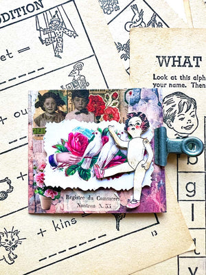 'Mysterious Puppet Doll' Rubber Stamp by Mic Moc (人形) from micmoc.com 