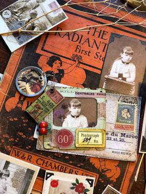 Vintage Photos 'Petite Portraits' (小さな色褪せた写真) - 13 Pc from micmoc.com at Mic Moc
