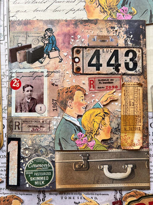 'Look There' Vintage Children Die Cuts (10 Pk)