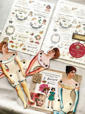 Rub On Stickers 'French Provincial' (フランスの田舎風) from micmoc.com at Mic Moc