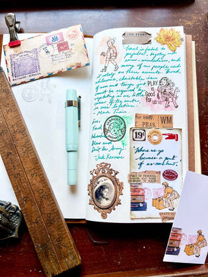 'Travelogue' Journal Card Set