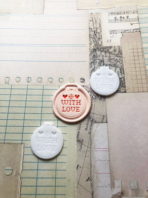 Wax Seal 'With Love' ('から愛を込めて' 封印) from micmoc.com at Mic Moc