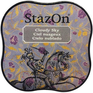 Staz On Solvent Ink Pad - Opaque Cotton White (Ink Set with re-inker) from   at Mic Moc Curated Emporium