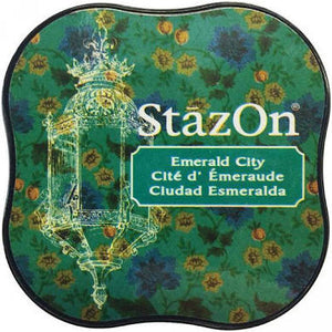 Staz On Midi Ink Pad - Emerald City from micmoc.com at Mic Moc Curated Emporium