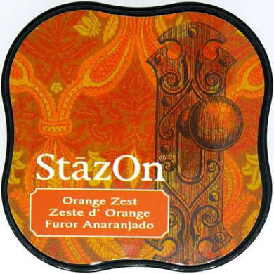 Staz On Midi Ink Pad - Orange Zest at micmoc.com at Mic Moc Curated Emporium