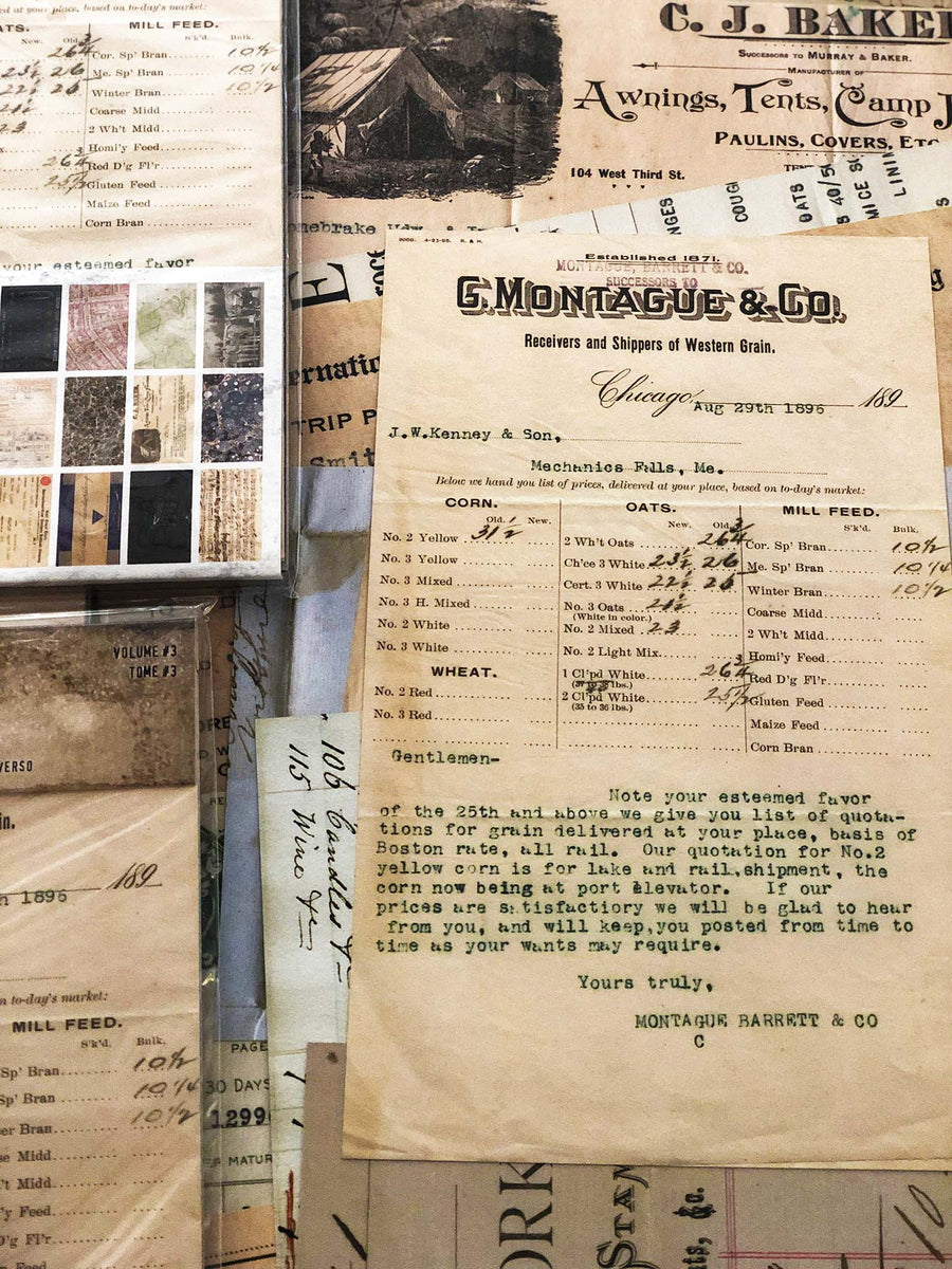 Tim Holtz® New Idea-ology 'Backdrops' Vol #3 Scrapbook Paper TH94247