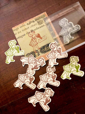 'Big Little Stamp Rubber Stamp by Mic Moc (ビッグリトルハンコ) from micmoc.com 
