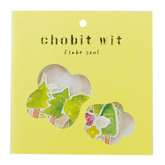 Chobit Wit Die-cut Sticker Set - Forest by micmoc.com at Mic Moc
