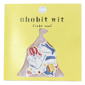 Chobit Wit Die-cut Sticker Set - Circus by micmoc.com at Mic Moc