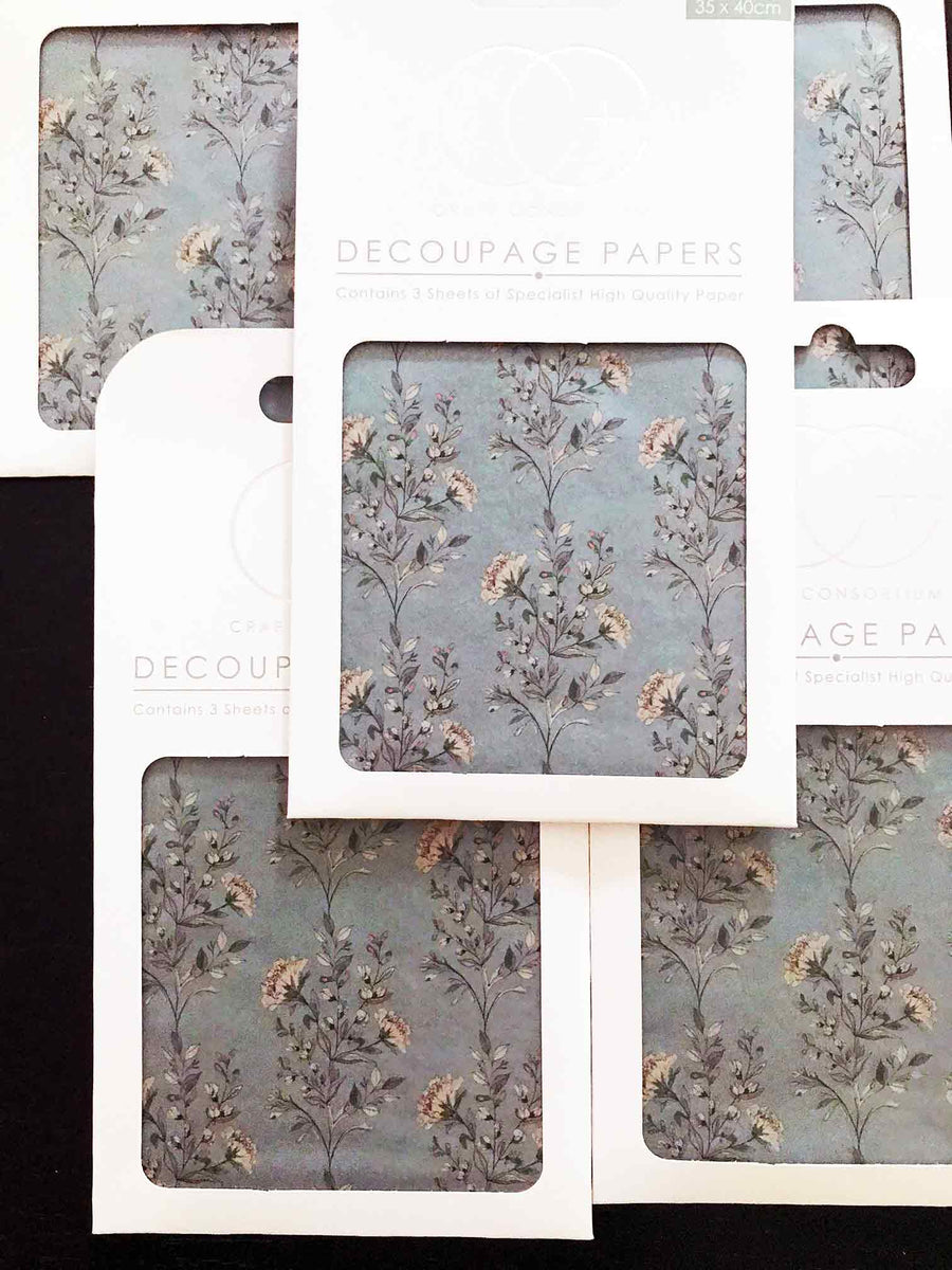 Hazel' Bunny Decoupage Paper - Craft Consortium