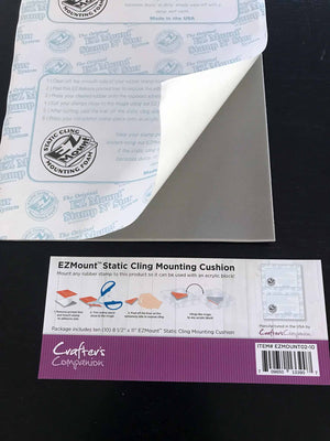 EZ Mount Static Cling Mounting Foam 4mm - (8.5” x 11”) from micmoc.com at Mic Moc Curated Emporium