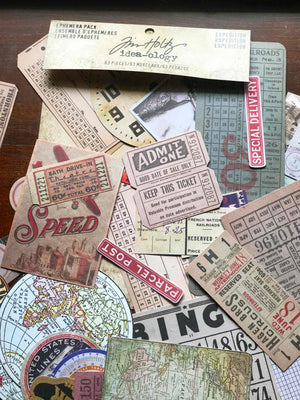 Tim Holtz® Idea-ology 'Expedition' Die Cuts TH93115 from micmoc.com