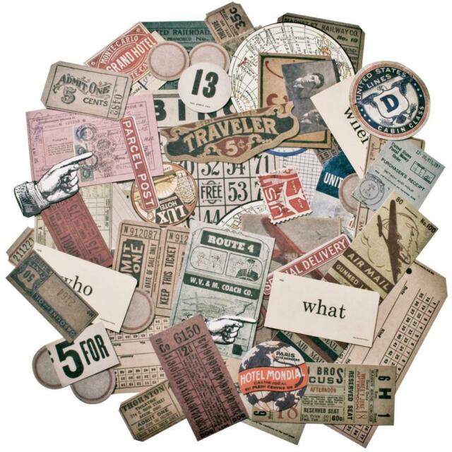 Tim Holtz® Idea-ology 'Expedition' Die Cuts TH93115 from micmoc.com