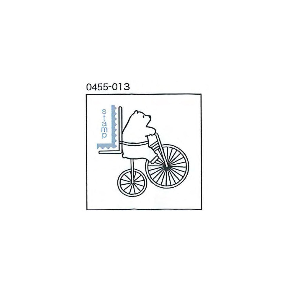 Rubber Stamp - Memphis Style - Half Semi Circle Pattern — Modern