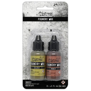 Tim Holtz® Ranger Distress Foundry Wax (Gilded + Mined) from micmoc.com at Mic Moc