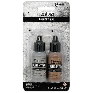 Tim Holtz® Ranger Distress Foundry Wax (Stirling + Statue) from micmoc.com at Mic Moc