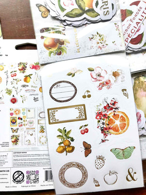 'Fruit Paradise' Ephemera + Sticker Pack (70pc) - Prima from micmoc.com