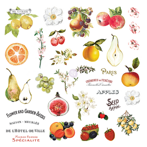 'Fruit Paradise' Ephemera + Sticker Pack (70pc) - Prima from micmoc.com