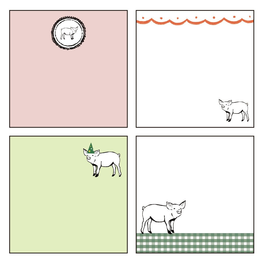 Memo Pad - Piglet