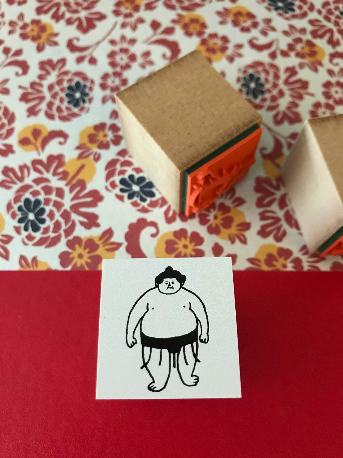 Ohagiyama Rubber Stamp - Standing 'KI' at micmoc.com at Mic Moc