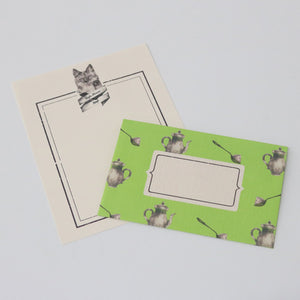 Mini Letter Writing Set - Cafe Fox from micmoc.com at Mic Moc Curated Emporium