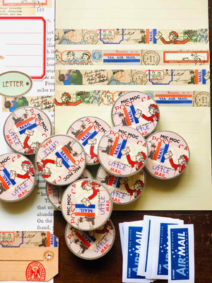 Little Mail Washi (Printed)Tape WT007LM - by Mic Moc from micmoc.com
