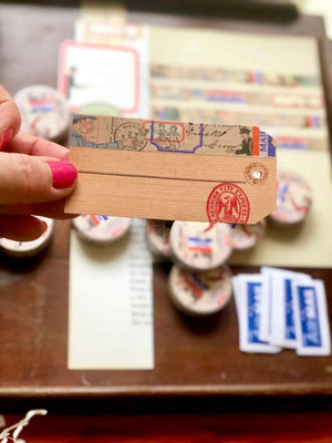 Little Mail Washi (Printed)Tape WT007LM - by Mic Moc from micmoc.com