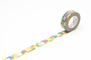 MT Washi Tape - Rainbow Mosaic