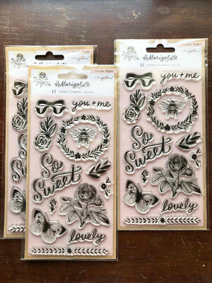 Marigold Clear Stamp Set by Maggie Holmes - Crate Paper from micmoc.com