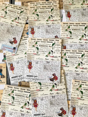 Collage Paper Kit CP001 - Mic Moc (12 sheets) by micmoc.com at Mic Moc Curated Emporium