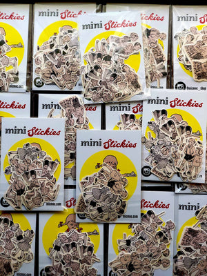 Petite Deux - Mic Moc Mini Stickies  (16 Pc/16個ミニサイズビニールステッカー)Sticker Pack from micmoc.com at Mic Moc